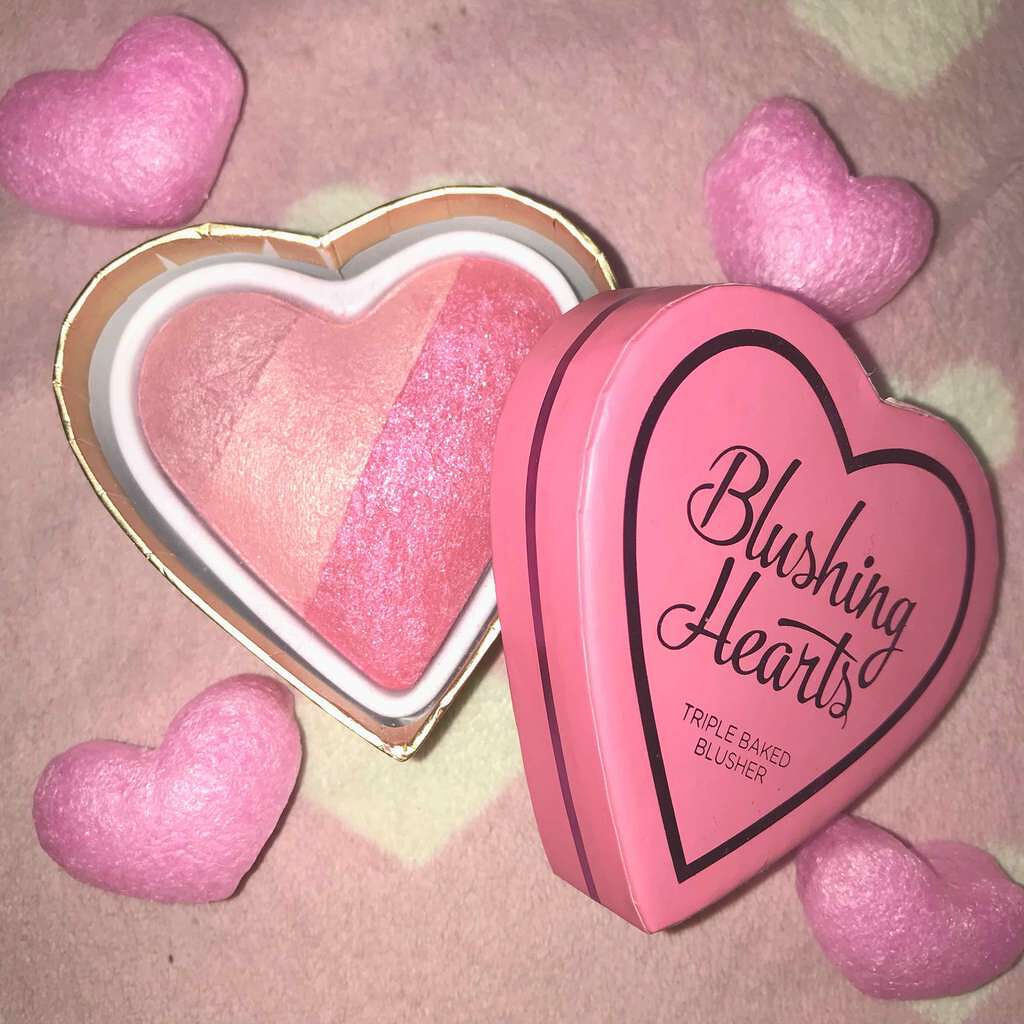 ブラッシング ハート/MAKEUP REVOLUTION/パウダーチークを使ったクチコミ(1枚目)