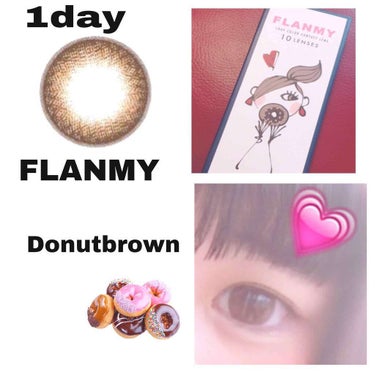 FLANMY 1day（10枚/30枚）/FLANMY/ワンデー（１DAY）カラコンを使ったクチコミ（1枚目）