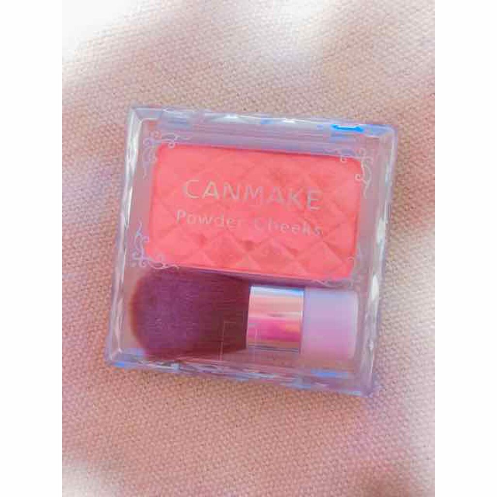 【旧品】パウダーチークス/キャンメイク/パウダーチークを使ったクチコミ(1枚目)