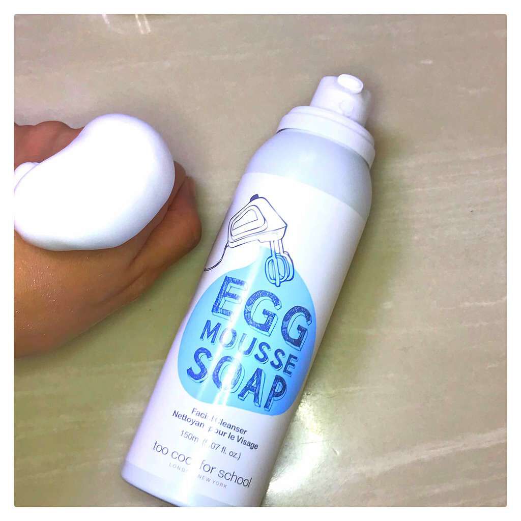 エッグムースソープ/too cool for school/泡洗顔を使ったクチコミ(1枚目)