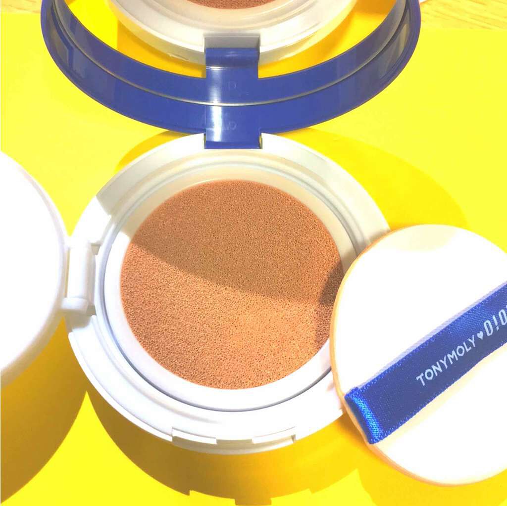 アクア オーラ クッション サンBB/TONYMOLY/BBクリームを使ったクチコミ（2枚目）