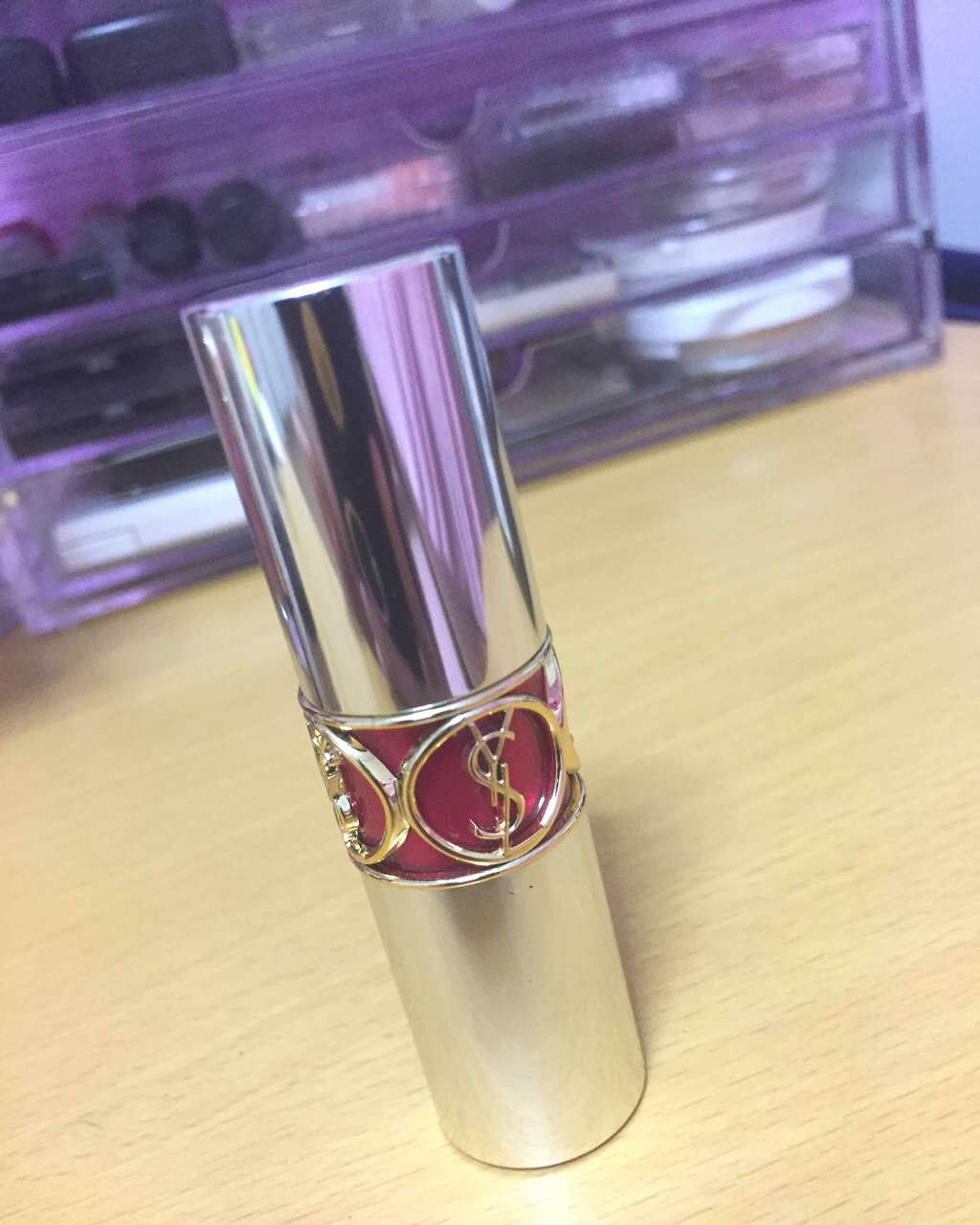 ヴォリュプテ ティントインバーム/YVES SAINT LAURENT BEAUTE/口紅を使ったクチコミ(1枚目)