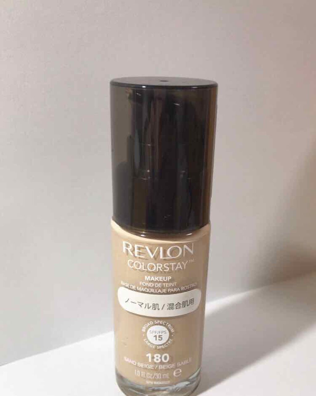 カラーステイ メイクアップ/REVLON/リキッドファンデーションを使ったクチコミ(1枚目)
