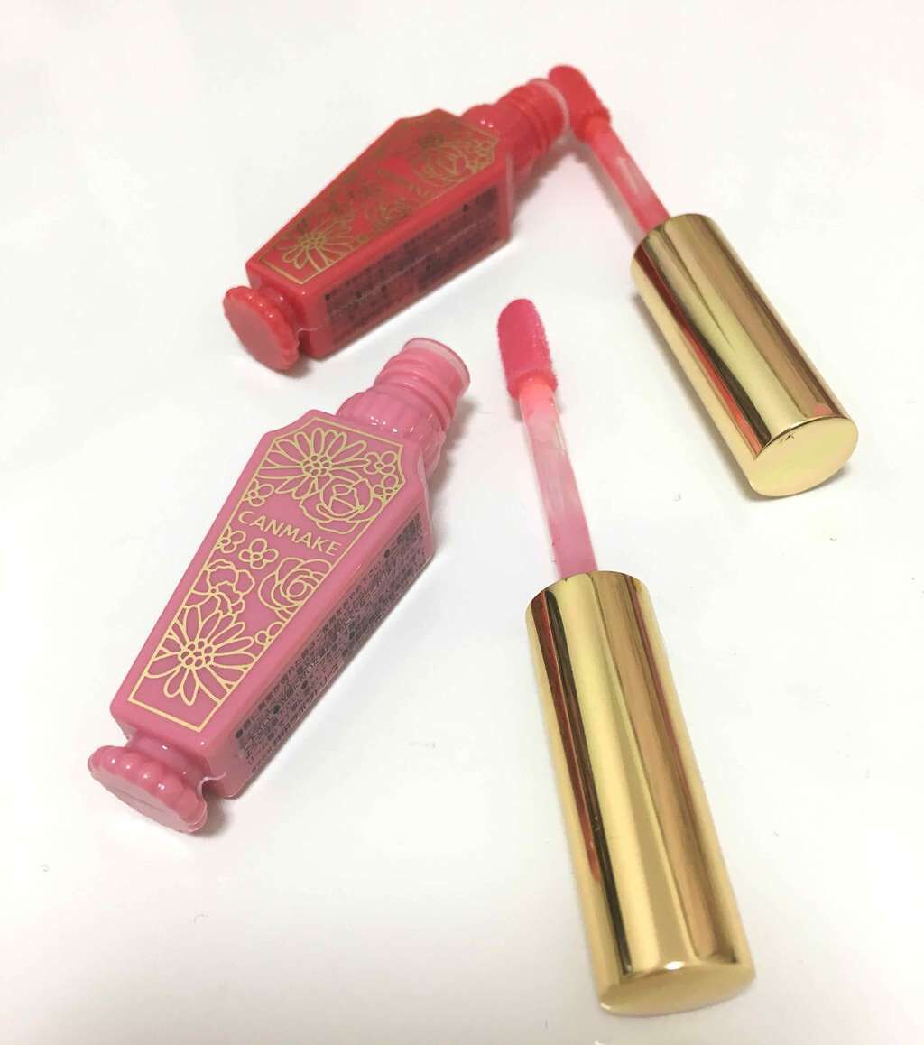 リップティントシロップ/キャンメイク/リップティントを使ったクチコミ（2枚目）