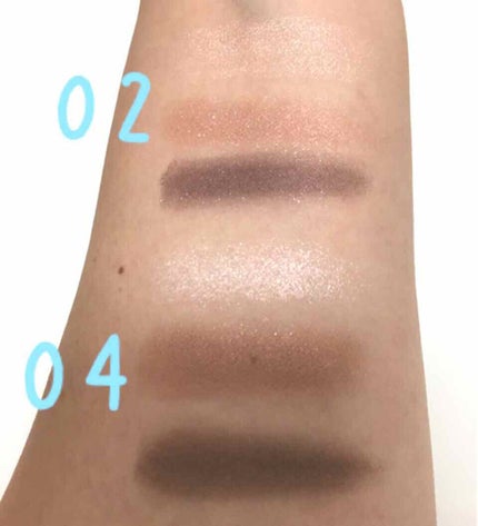 トーンアップアイシャドウ/CEZANNE/アイシャドウパレットを使ったクチコミ(2枚目)