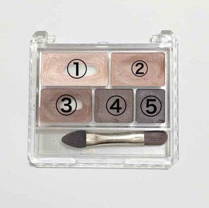 パーフェクトマルチアイズ/キャンメイク/アイシャドウパレットを使ったクチコミ(2枚目)