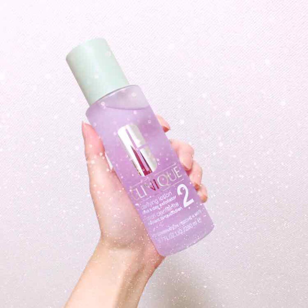 クラリファイング ローション 2/CLINIQUE/拭き取り化粧水を使ったクチコミ(1枚目)