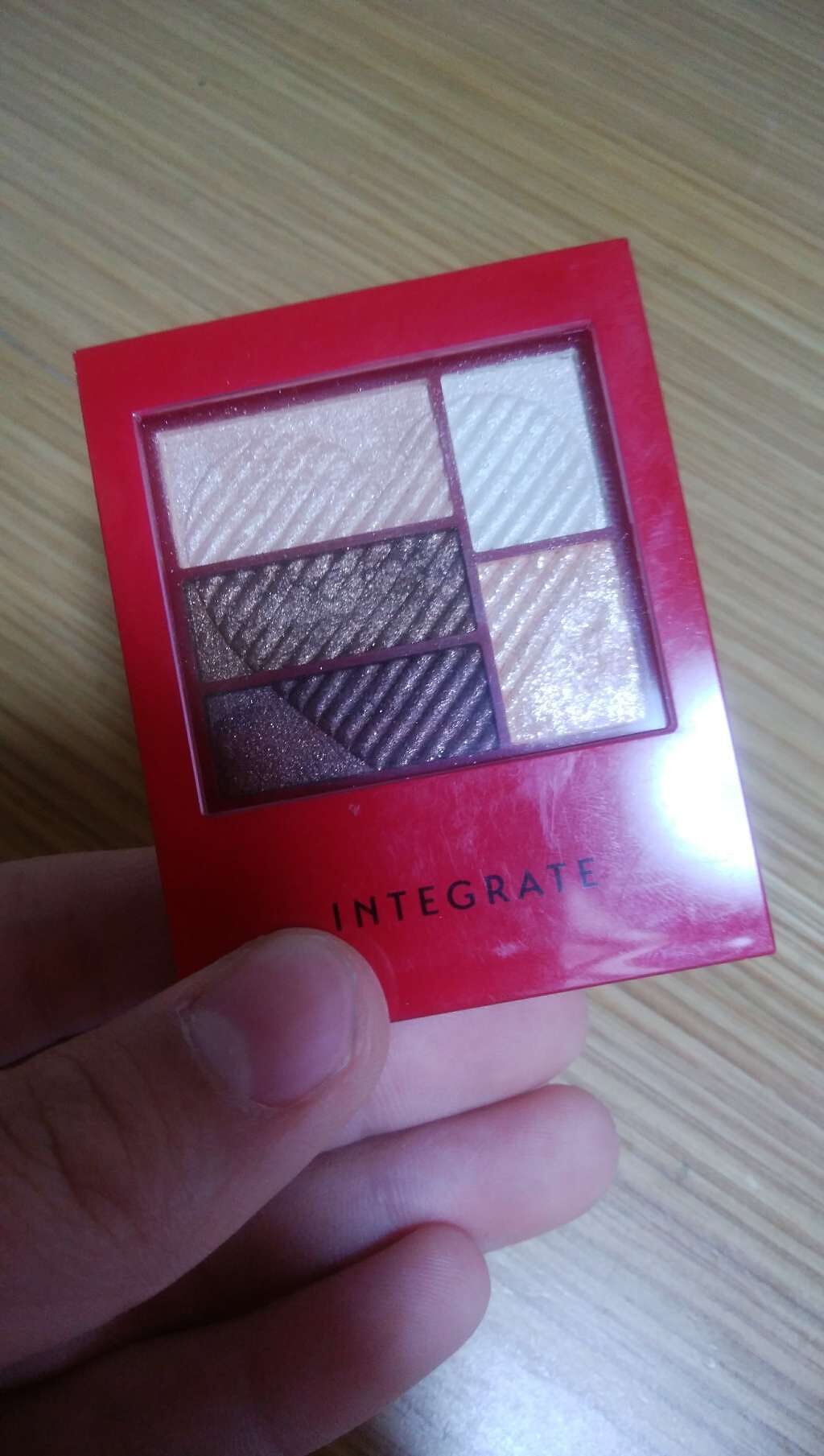 トリプルレシピアイズ/インテグレート/アイシャドウパレットを使ったクチコミ（1枚目）