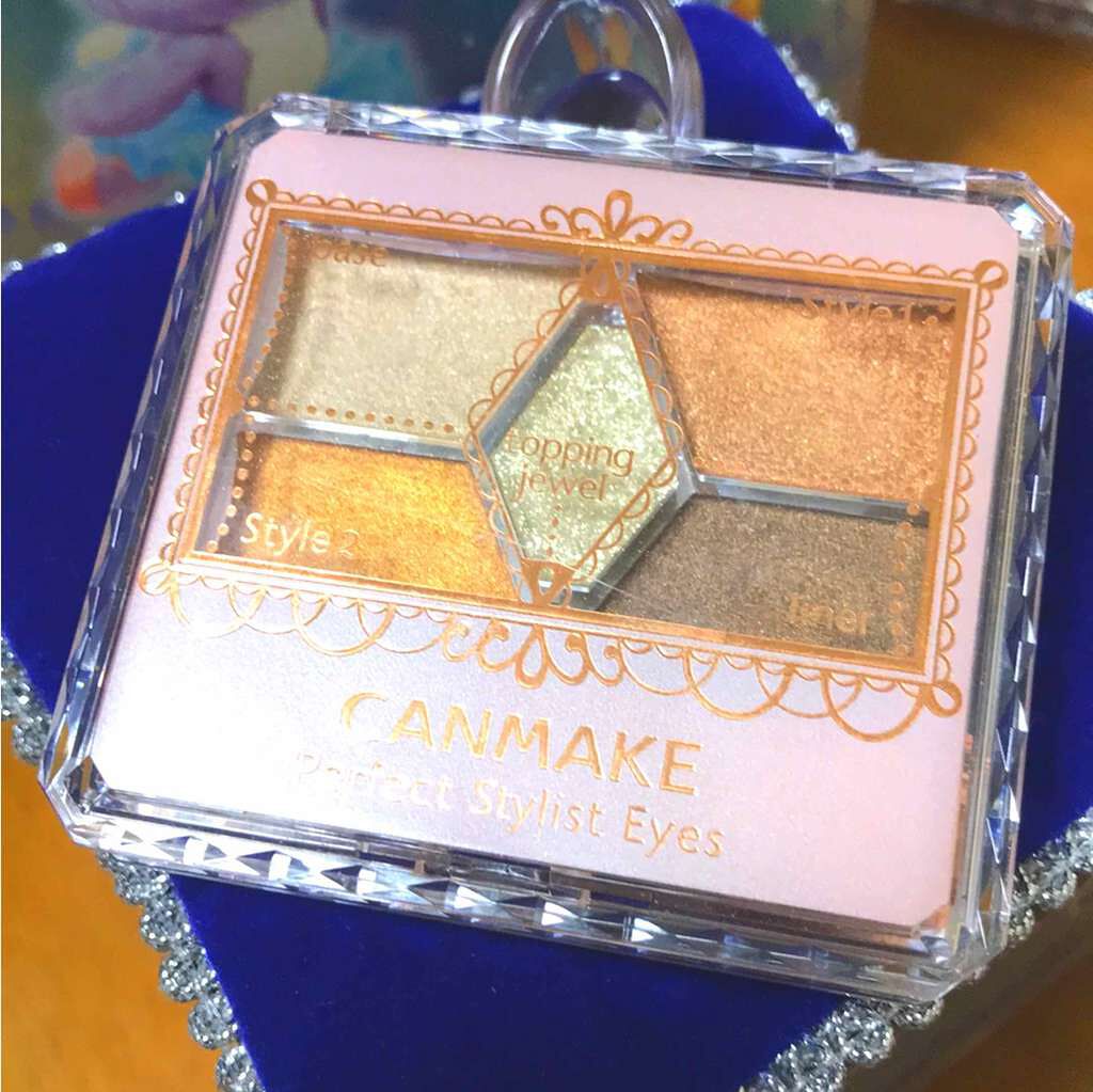 【旧品】パーフェクトスタイリストアイズ/キャンメイク/アイシャドウパレットを使ったクチコミ(1枚目)