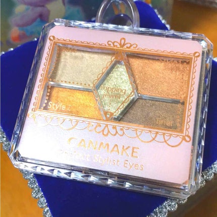 【旧品】パーフェクトスタイリストアイズ/キャンメイク/アイシャドウパレットを使ったクチコミ(1枚目)