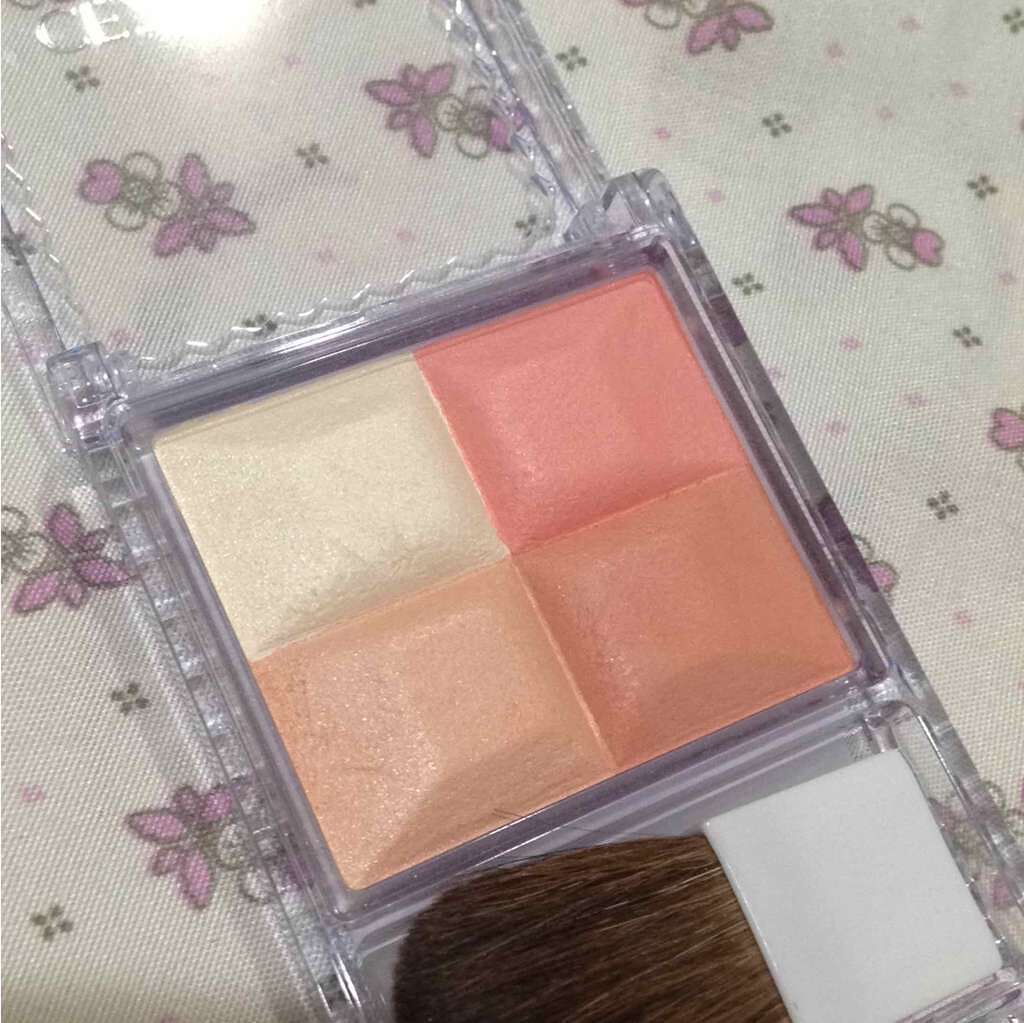 ミックスカラーチーク/CEZANNE/パウダーチークを使ったクチコミ(2枚目)