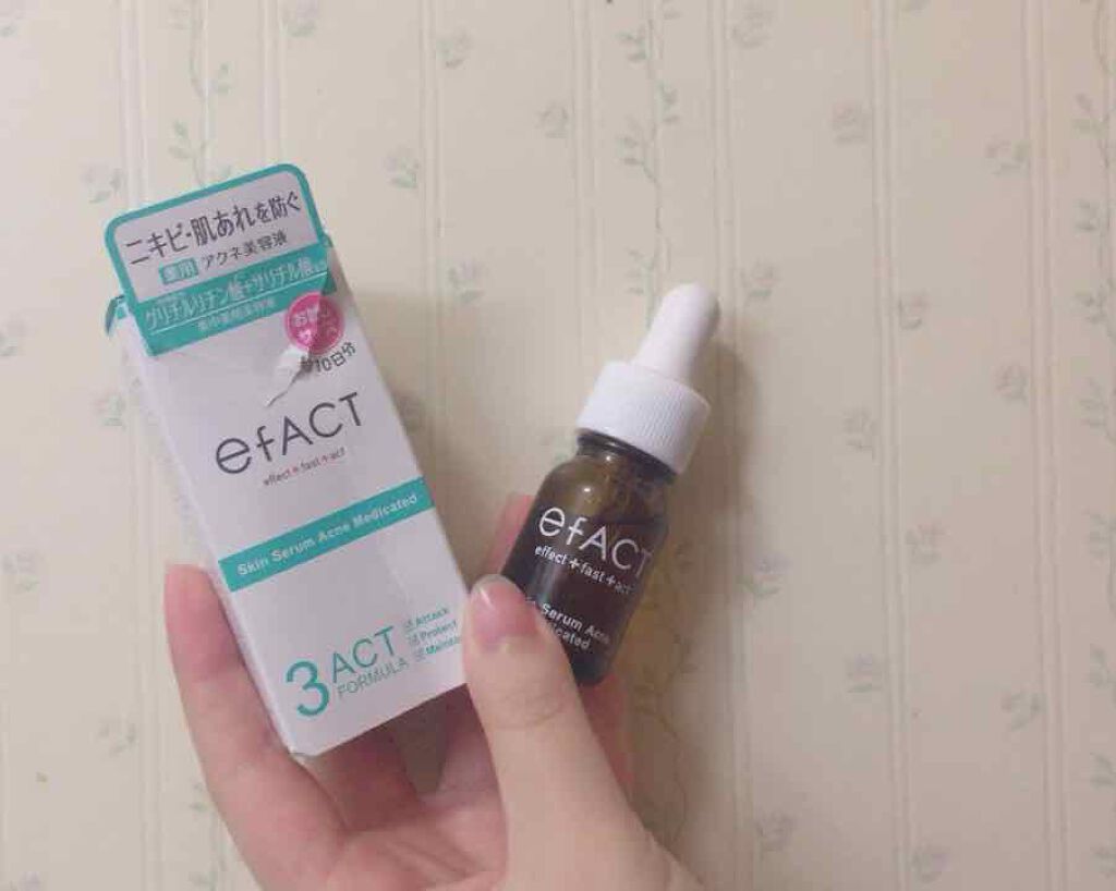 スキンセラム アクネ/エファクト/美容液を使ったクチコミ(1枚目)