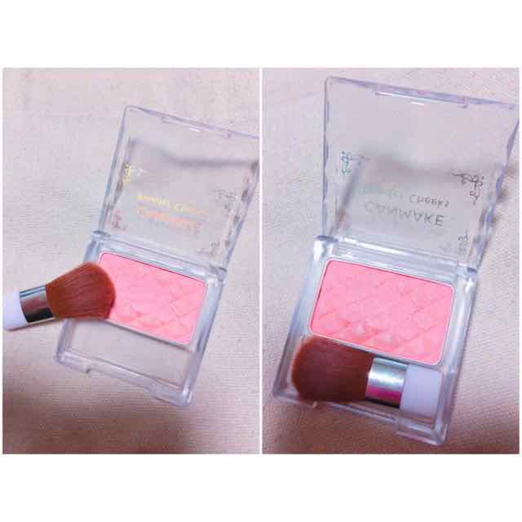【旧品】パウダーチークス/キャンメイク/パウダーチークを使ったクチコミ(2枚目)