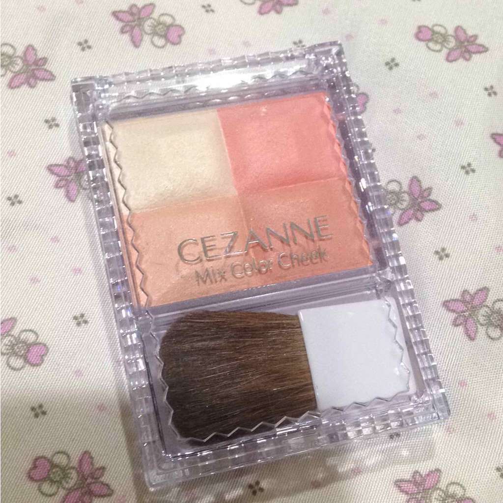 ミックスカラーチーク/CEZANNE/パウダーチークを使ったクチコミ(1枚目)