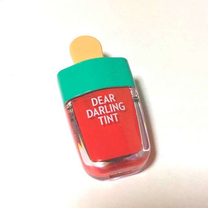 ディアダーリン ウォータージェルティント (アイスティント)/ETUDE/口紅を使ったクチコミ(1枚目)