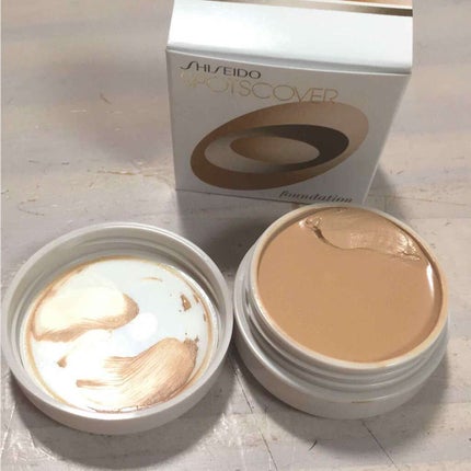 スポッツカバー ファウンデイション/SHISEIDO/クリームコンシーラーを使ったクチコミ(1枚目)