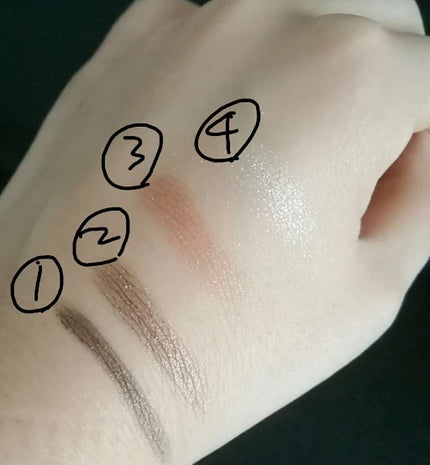 ファイブレイヤーズシャドウ N/excel/アイシャドウパレットを使ったクチコミ(2枚目)