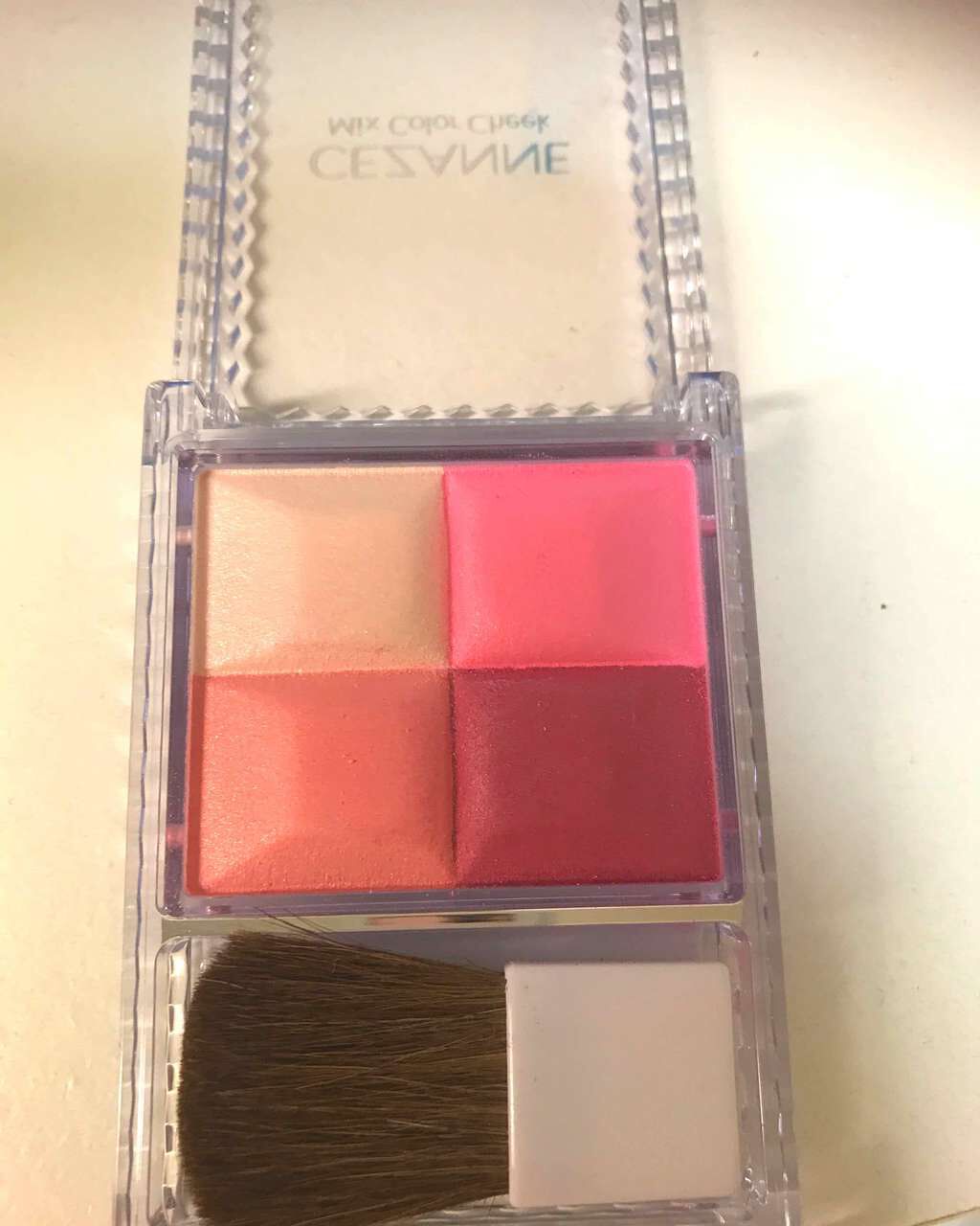 ミックスカラーチーク/CEZANNE/パウダーチークを使ったクチコミ(2枚目)