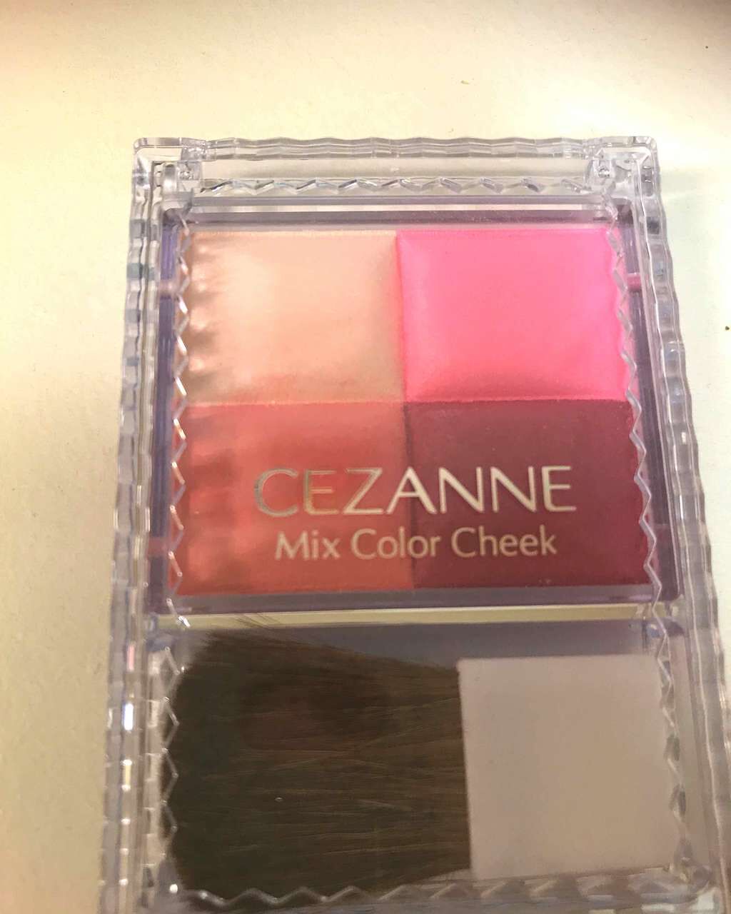 ミックスカラーチーク/CEZANNE/パウダーチークを使ったクチコミ(1枚目)