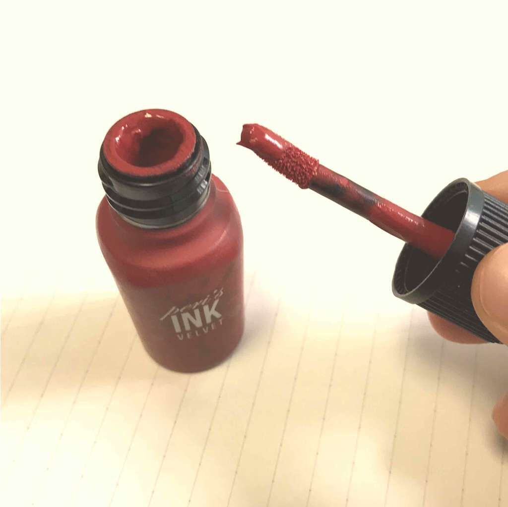 インク ベルベット/PERIPERA/口紅を使ったクチコミ(2枚目)