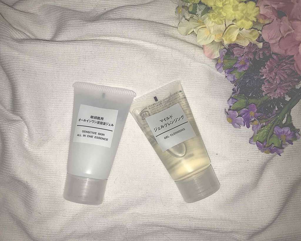 敏感肌用オールインワン美容液ジェル/無印良品/オールインワン化粧品を使ったクチコミ（1枚目）