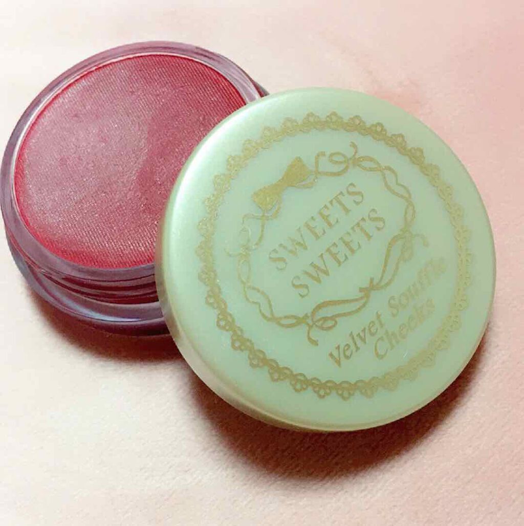 ベルベットスフレチーク/スウィーツ スウィーツ/ジェル・クリームチークを使ったクチコミ(1枚目)