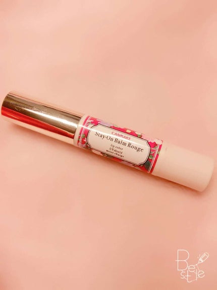 ステイオンバームルージュ 11 ラズベリーローズ/キャンメイク/口紅を使ったクチコミ(2枚目)