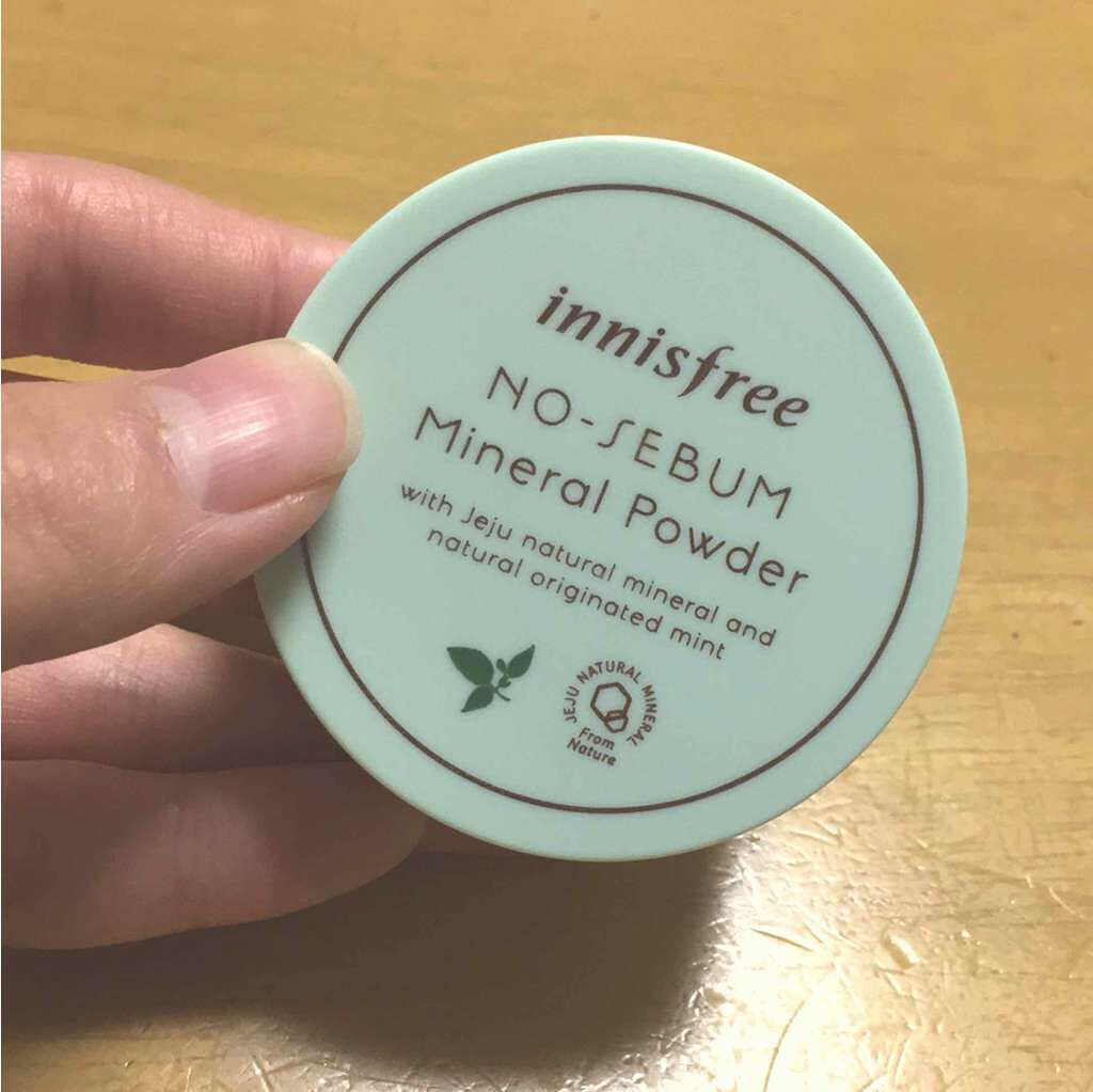 ノーセバム ミネラルパウダー/innisfree/ルースパウダーを使ったクチコミ(1枚目)