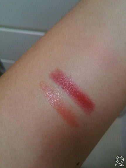 リップベビークレヨン デュアルカラー/メンソレータム/口紅を使ったクチコミ(2枚目)