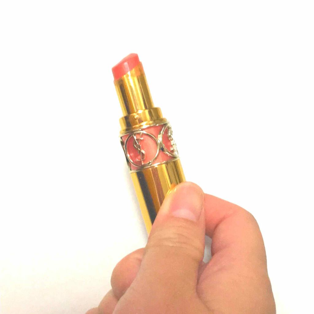 ルージュ ヴォリュプテ シャイン/YVES SAINT LAURENT BEAUTE/口紅を使ったクチコミ(1枚目)