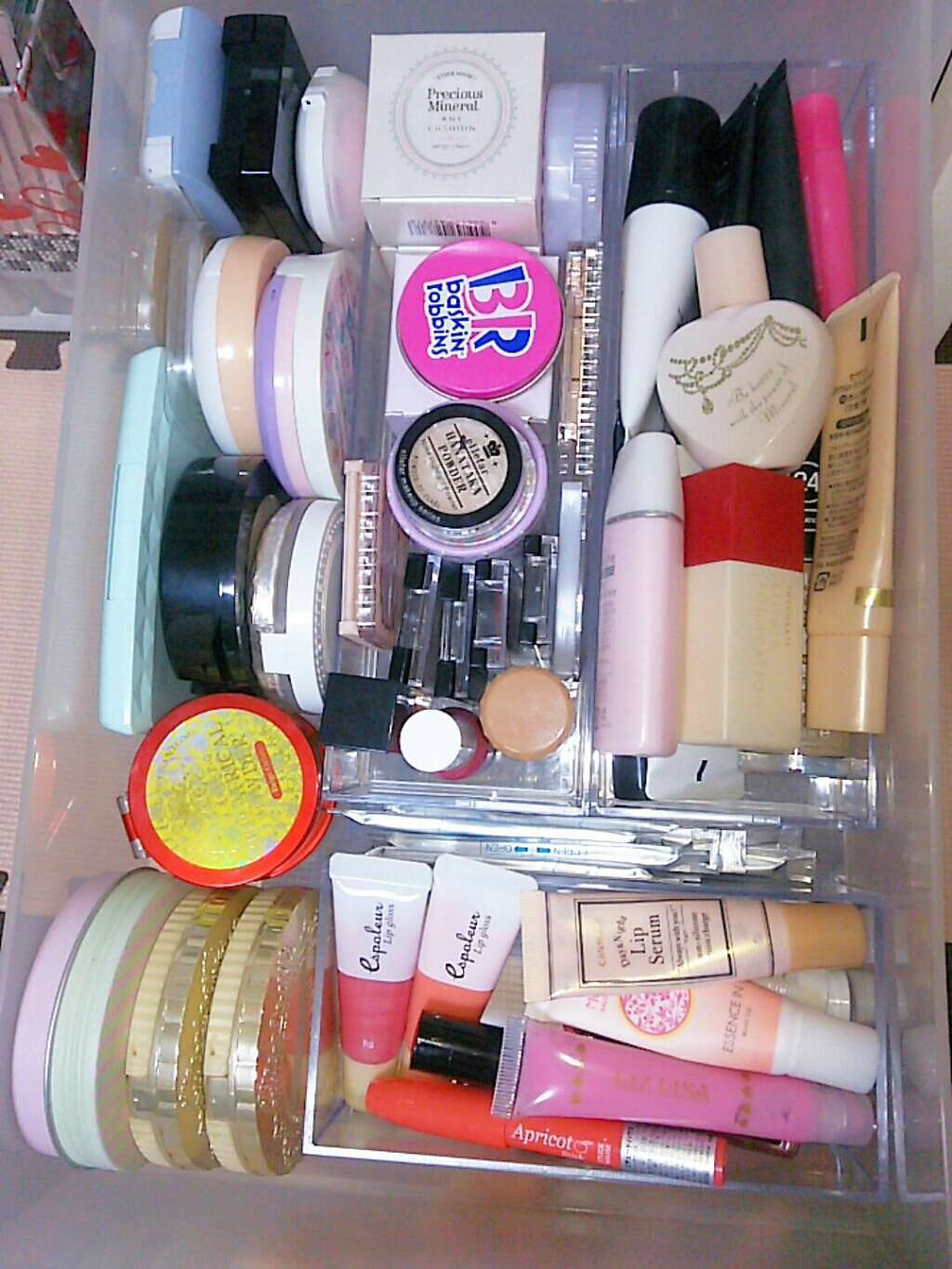 ポリプロピレン小物収納ボックス３段・Ａ４タテ/無印良品/その他を使ったクチコミ（2枚目）