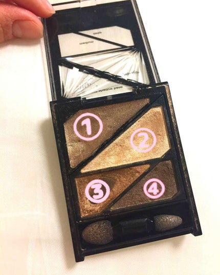 ダークナイトグロウ/KATE/アイシャドウパレットを使ったクチコミ(2枚目)