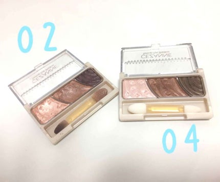 トーンアップアイシャドウ/CEZANNE/アイシャドウパレットを使ったクチコミ(1枚目)