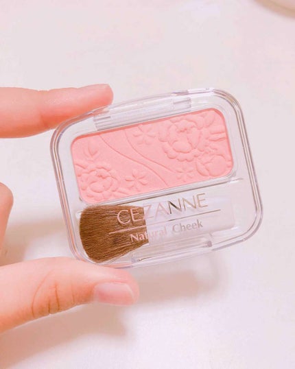 ナチュラル チークN/CEZANNE/パウダーチークを使ったクチコミ(1枚目)