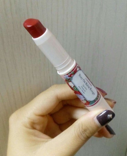 ステイオンバームルージュ/キャンメイク/口紅を使ったクチコミ(3枚目)