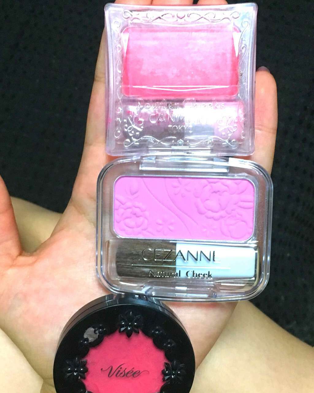 ナチュラル チークN/CEZANNE/パウダーチークを使ったクチコミ（1枚目）