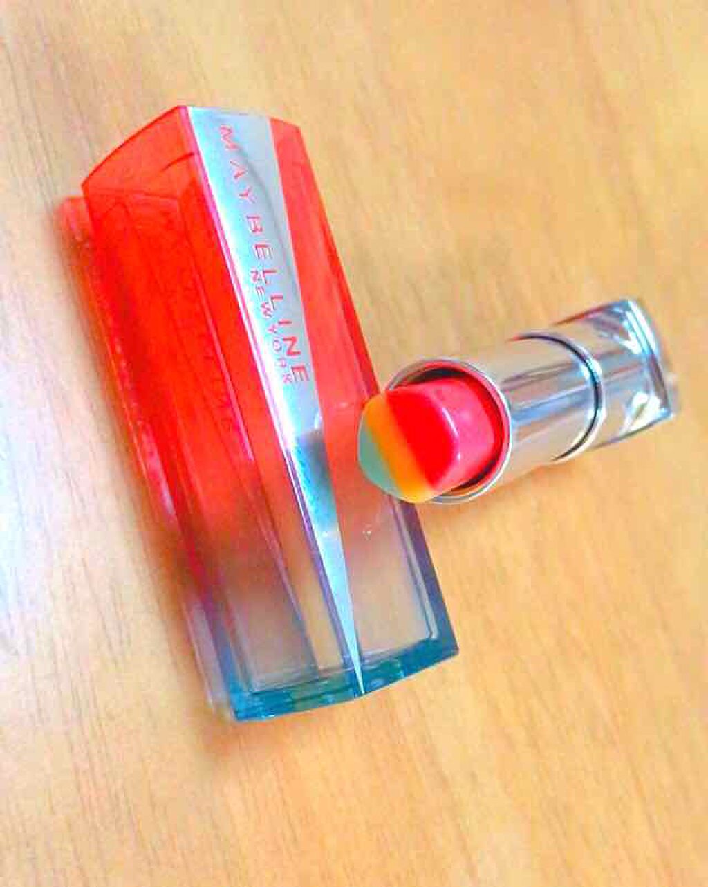 リップ フラッシュ ビッテン ストロボ/MAYBELLINE NEW YORK/口紅を使ったクチコミ(1枚目)