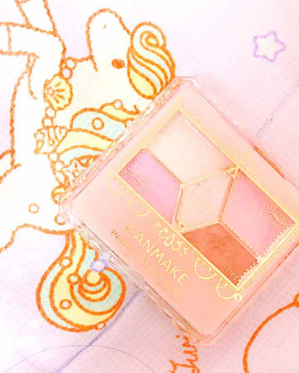 【旧品】パーフェクトスタイリストアイズ/キャンメイク/アイシャドウパレットを使ったクチコミ(1枚目)