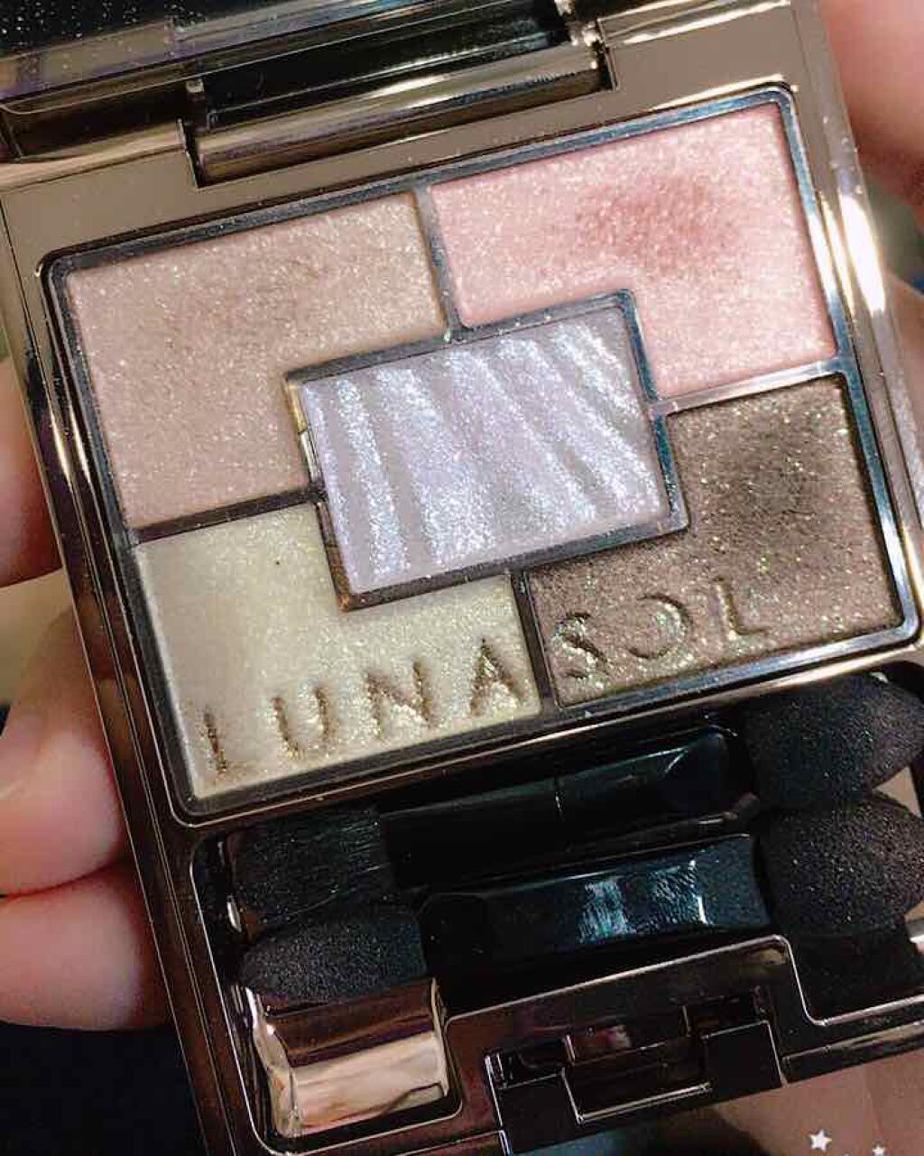オーロライズアイズ/LUNASOL/アイシャドウパレットを使ったクチコミ(1枚目)