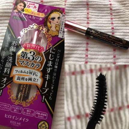 ロング&カールマスカラ アドバンストフィルム/ヒロインメイク/マスカラを使ったクチコミ(1枚目)