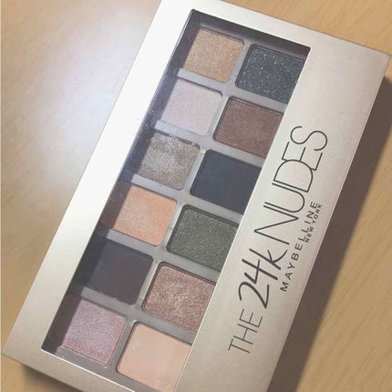 ヌードパレット ゴールド/MAYBELLINE NEW YORK/アイシャドウパレットを使ったクチコミ(1枚目)