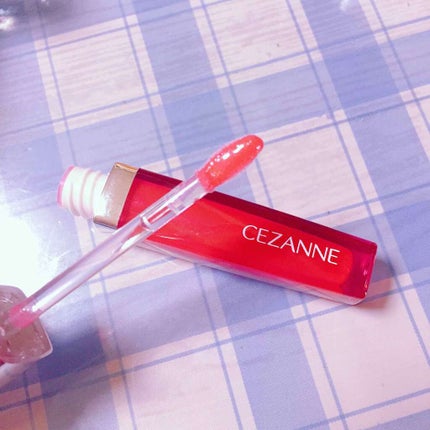 ジェルグロスリップ/CEZANNE/リップグロスを使ったクチコミ(2枚目)