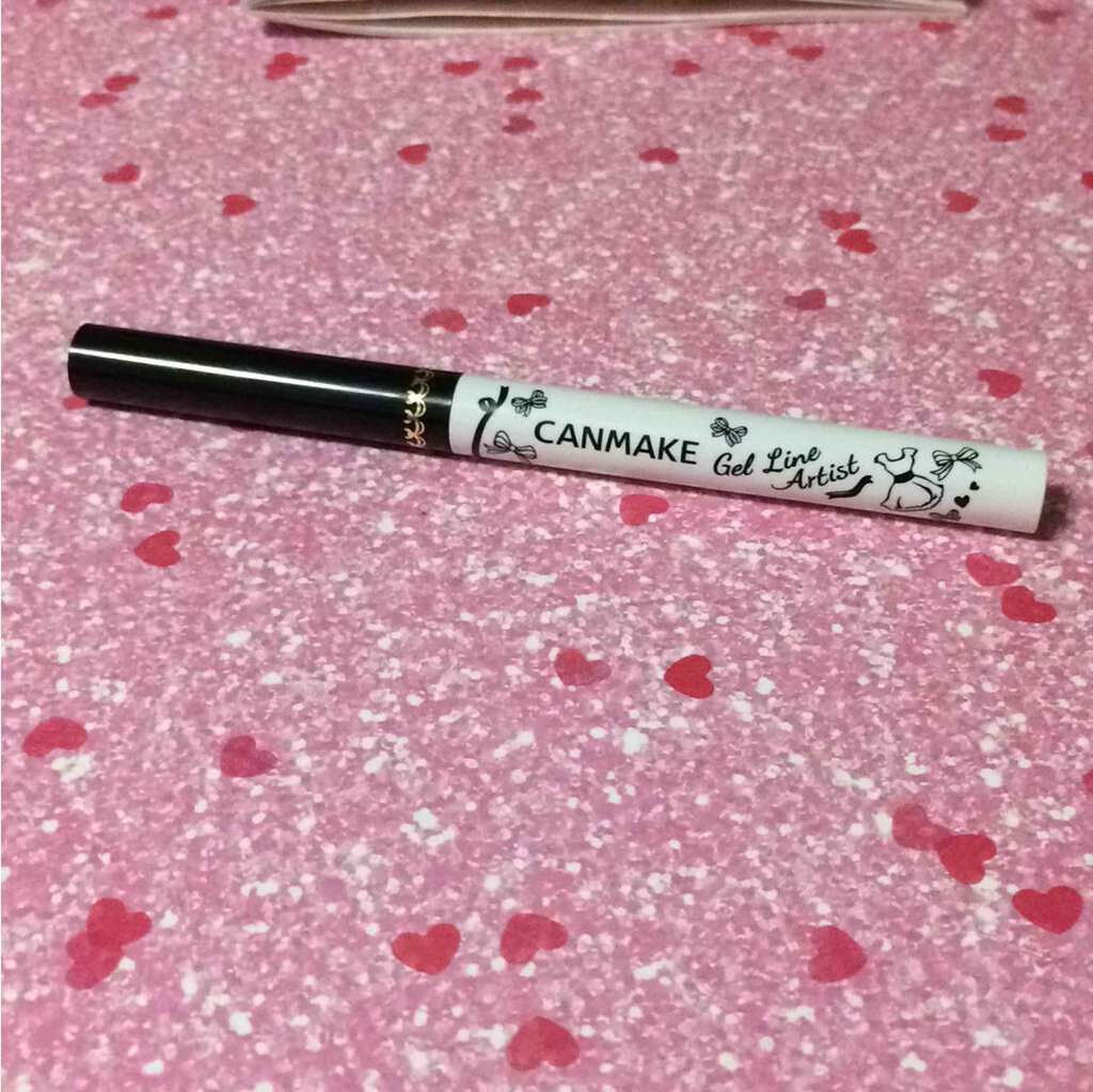 ジェルラインアーティスト/キャンメイク/ジェルアイライナーを使ったクチコミ(1枚目)