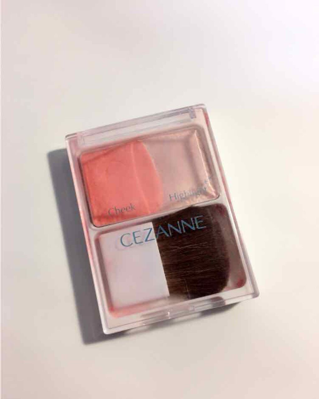 チーク&ハイライト/CEZANNE/パウダーチークを使ったクチコミ(1枚目)