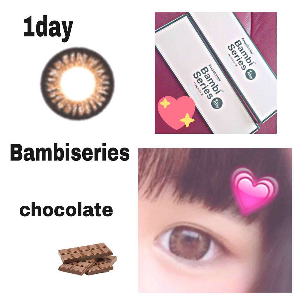 Angelcolor Bambi Series 1day /AngelColor/ワンデー（１DAY）カラコンを使ったクチコミ（1枚目）