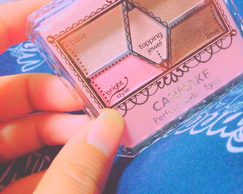 【旧品】パーフェクトスタイリストアイズ/キャンメイク/アイシャドウパレットを使ったクチコミ（1枚目）