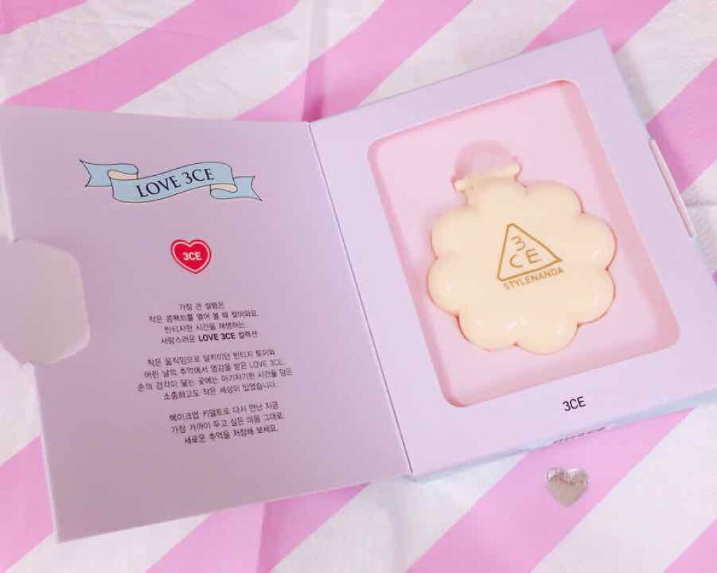 LOVE 3ce DUO SHADOW/3CE/アイシャドウパレットを使ったクチコミ（1枚目）