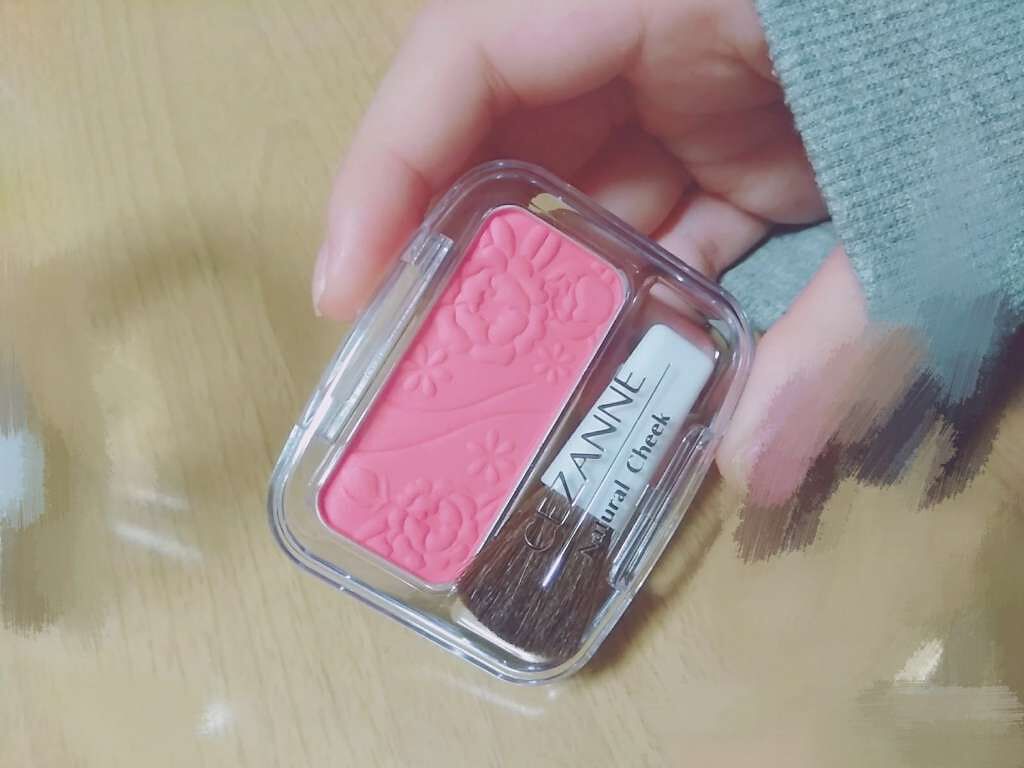 ナチュラル チークN/CEZANNE/パウダーチークを使ったクチコミ(1枚目)