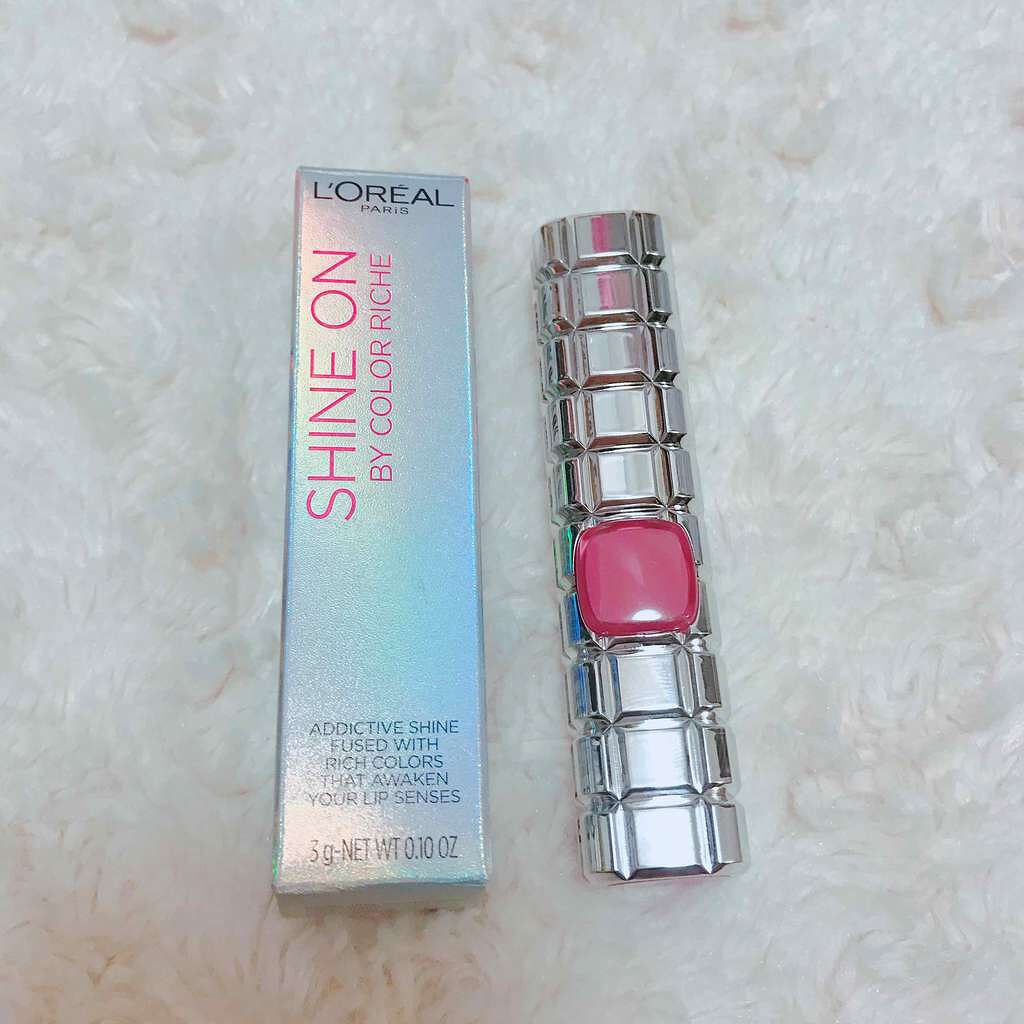 シャインオン/ロレアル パリ/口紅を使ったクチコミ(2枚目)