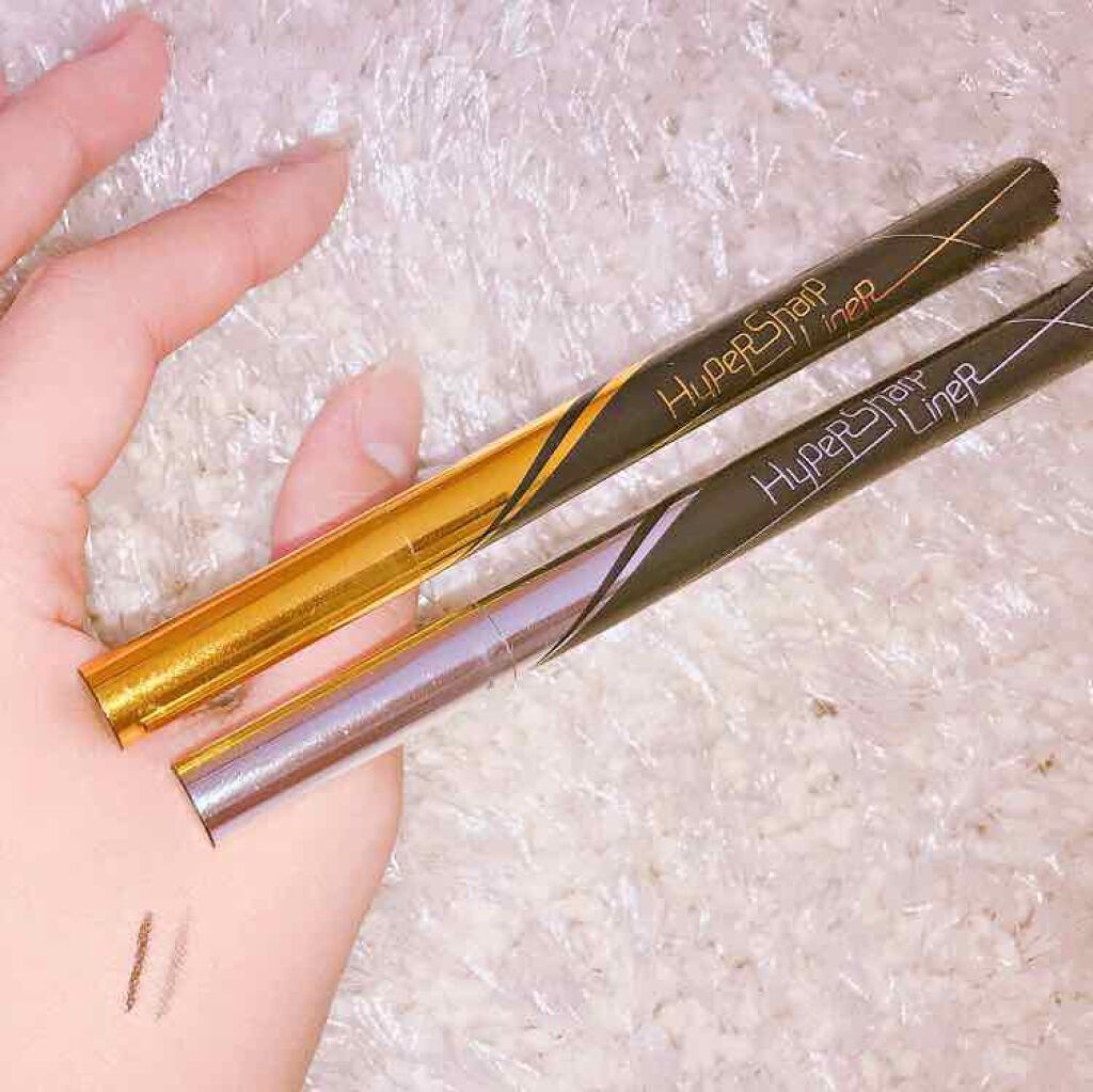 ハイパーシャープ ライナー R/MAYBELLINE NEW YORK/リキッドアイライナーを使ったクチコミ(2枚目)